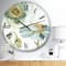 Designart 'My Greenhouse Cottage Flowers Ii Traditional Wall Clock